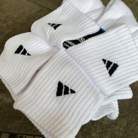 6 pairs socks set Adidas Men’s Cushioned Crew - Picture 7 of 16